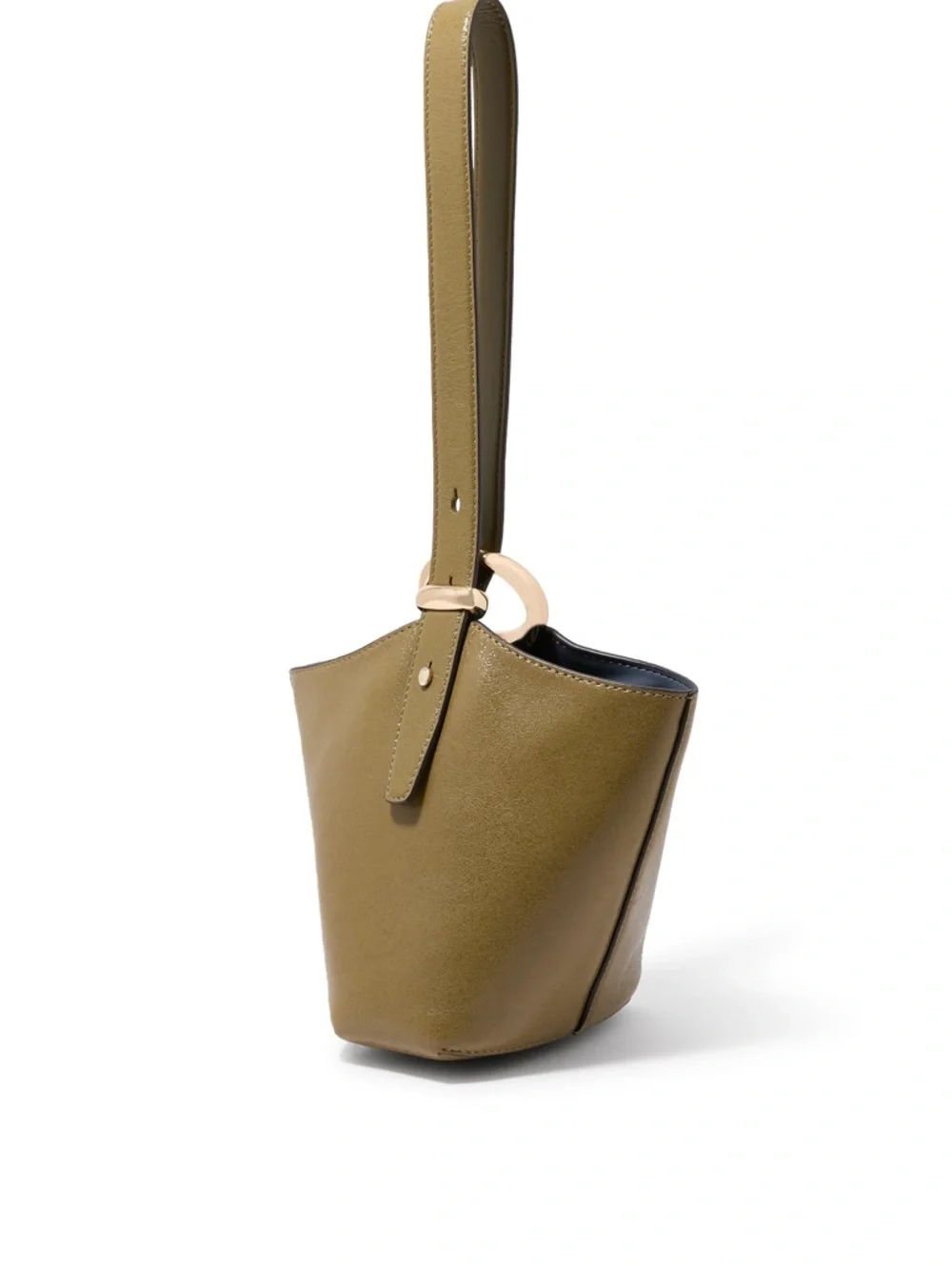 NWT KATE SPADE NY Halo Glazed Leather Mini Bucket Bag‎